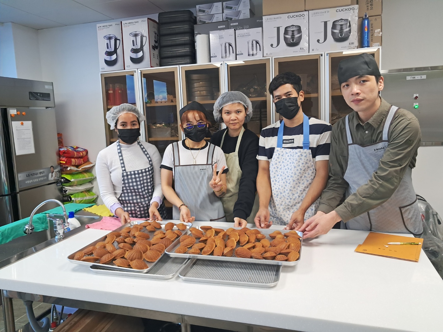 제과제빵교육 (마들렌)